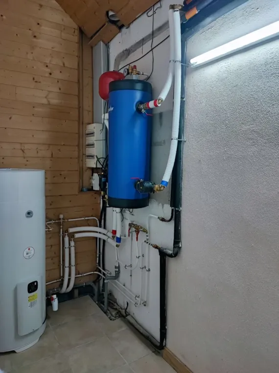 Mise en place d'une pompe à chaleur R.O. dans une maison individuelle à Oréans, Tarbes, BEENRJ